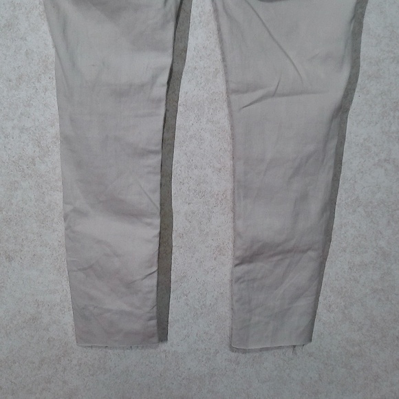 LKNW Rock Revival Celinda Ankle Skinny Jeans Cream,Raw Hem,Bling Fleur De Lis 28 - Picture 6 of 10